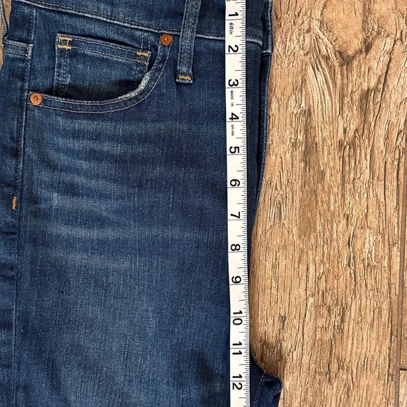 Madewell High Rise Medium/Dark Wash Skinny Jean 28 - Picture 8 of 9
